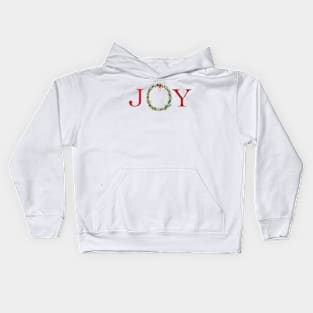 Joy Christmas sign Kids Hoodie